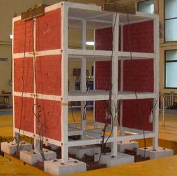 Shake table test 3D Structure